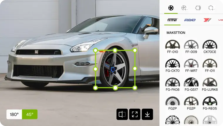 Wheel simulator for any car - universal no model limit fitment demo